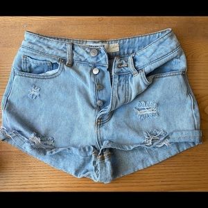 Brandy Melville Jean Shorts